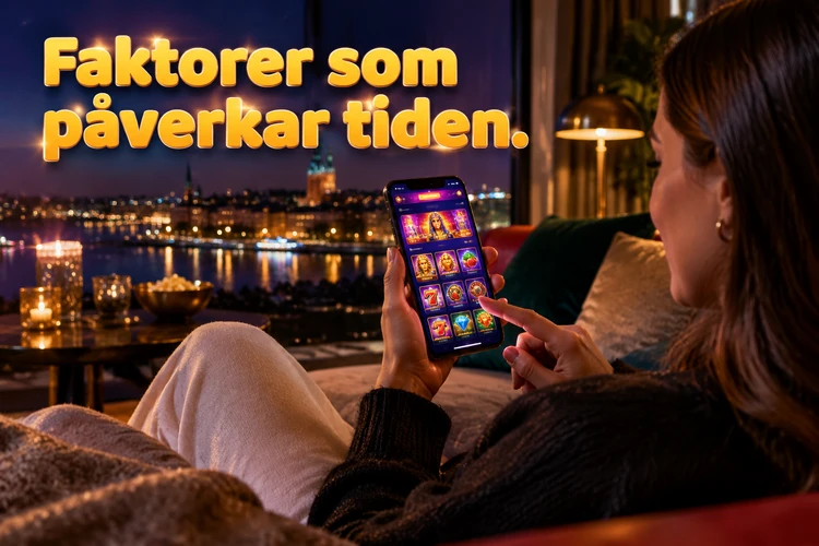 Faktorer som påverkar tiden